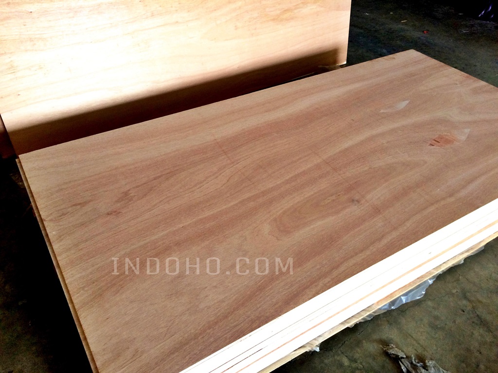 Triplek Plywood Tata Meranti Campur dengan face back meranti dan core sengon albasia untuk kekuatan furnitur maksimal.